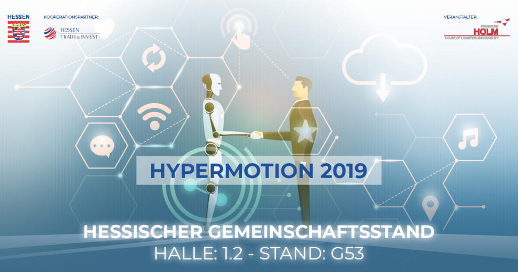 Das HOLM präsentiert Hessens Logistik- und Mobilitätsszene auf der Hypermotion (26.–28. November 2019)