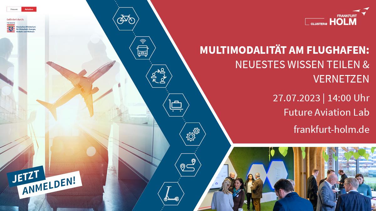 Multimodalität am Flughafen: neuestes Wissen teilen & vernetzen