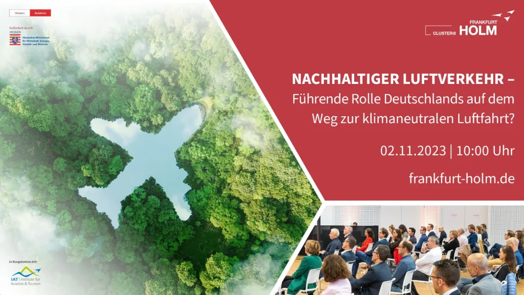 Expert*innen diskutieren die Rolle Deutschlands auf dem Weg zur klimaneutralen Luftfahrt