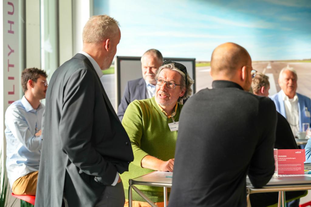 Menschen unterhalten sich