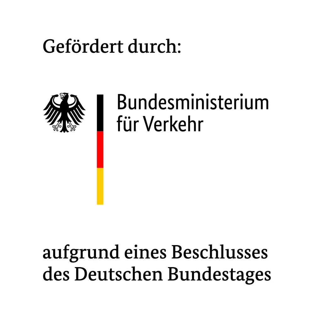 Förderlogo des Bundesministeriums für Verkehr (BMV)